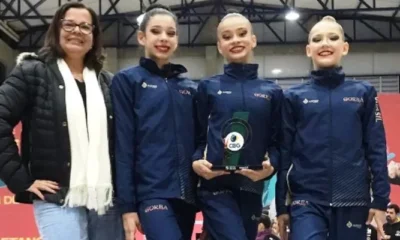 Delegação baiana de ginástica rítmica disputa Campeonato Brasileiro, em João Pessoa