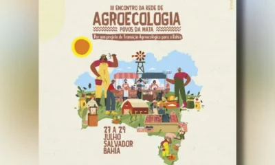 Feira de produtos orgânicos abre o III Encontro da Rede de Agroecologia Povos da Mata