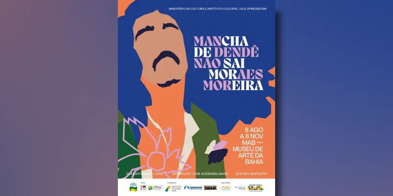 Museu de Arte da Bahia recebe exposição de Moraes Moreira