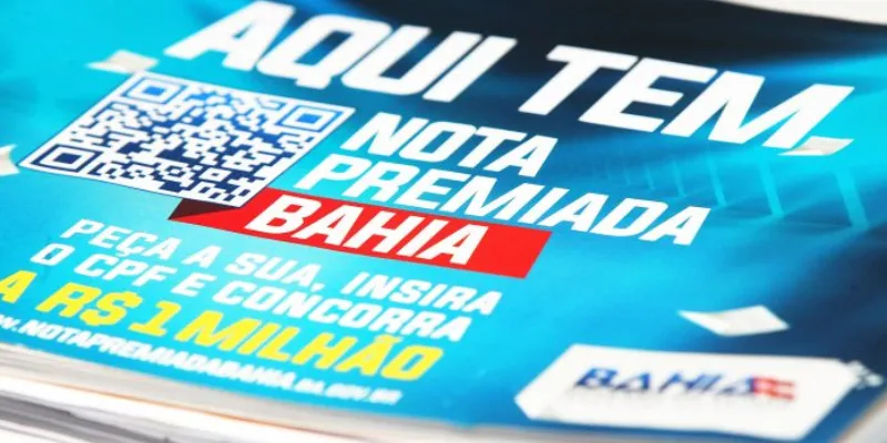 Bilhetes para sorteio de julho da Nota Premiada Bahia estão disponíveis